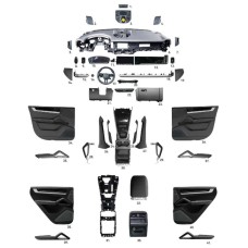 Комплект апгрейда салону на 2023-2026 для Porsche Cayenne рр