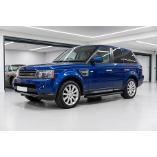 Бокові пороги Bosphorus Black (2 шт., Алюміній) для Range Rover Sport 2005-2013 рр