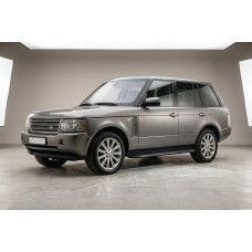 Боковые пороги Bosphorus Black (2 шт., алюминий) для Range Rover III L322 2002-2012 гг
