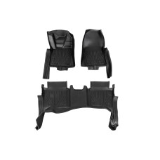 Гумові килимки Niken Luxury 3D (3 шт) для Ford Ranger 2022- рр