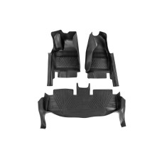 Гумові килимки Niken Luxury 3D (3 шт) для Tesla Model 3 2017- рр