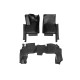Резиновые Коврики Niken Luxury 3D (3 шт) для Toyota Land Cruiser 300 2021- гг