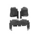 Резиновые Коврики Niken Luxury 3D (3 шт) для Toyota Rav 4 2006-2013 гг