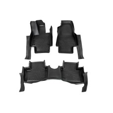 Резиновые Коврики Niken Luxury 3D (3 шт) для Toyota Rav 4 2019- гг