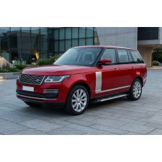 Бокові пороги Sunrise (2 шт., Алюміній) для Range Rover IV L405 2013-2021 рр