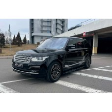 Бокові пороги Bosphorus Black (2 шт., Алюміній) для Range Rover IV L405 2013-2021 рр