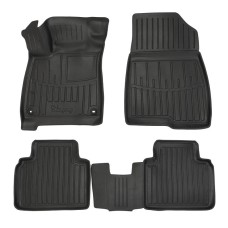 Резиновые коврики Stingray 3D (4 шт) для Honda Accord X 2017-2022 гг