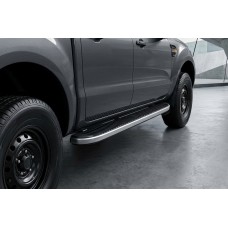Бокові пороги Tayga (2 шт., Алюміній) для Mazda BT-50 2007-2012 рр