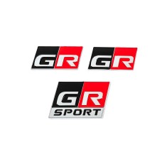 Эмблемы GR Sport (набор 3 шт.) для Toyota Land Cruiser 300 2021- гг