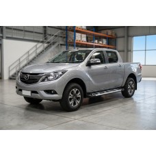 Боковые Подножки Sunrise (2 шт., Алюминий) для Mazda BT-50 2012- гг