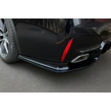 Угловые накладки на задний бампер (для M-Sport/M5, ABS) для BMW 5 серия G30/G31 2017-2023 гг