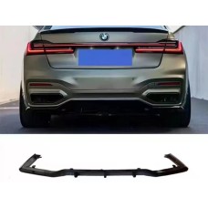 Дифузор заднього бампера (для M-Sport 2019-2022, ABS) для BMW 7 серія G11/G12 рр