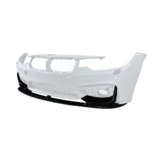 Передня Lip накладка (для M3-LOOK, чорний глянець) для BMW 3 серія F30/F31 2012-2019 рр