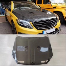 Капот (Карбон) для Mercedes S-сlass W222 2013-2022 рр
