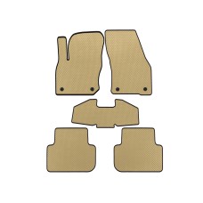 Коврики EVA (Бежевые) для Volkswagen Tiguan 2023- гг