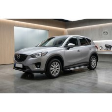Бокові пороги Rainbow (2 шт., Алюміній) для Mazda CX-5 2012-2017 рр