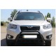 Кенгурятник WT003 Черный (Нержавеющая сталь) для Hyundai Santa Fe 2 2006-2012 гг