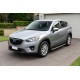 Боковые Подножки Fullmond (2 шт, алюминий) для Mazda CX-5 2012-2017 гг