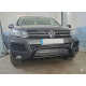 Кенгурятник WT003 Черный Нержавейка для Volkswagen Touareg 2010-2018 гг