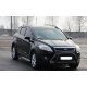 Кенгурятник WT003 Черный (Нержавеющая сталь) для Ford Kuga 2008-2013 гг