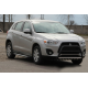 Кенгурятник WT003 Черный (Нержавеющая сталь) для Mitsubishi ASX 2010-2023 гг