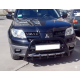 Кенгурятник WT004 Черный (Нержавейка) для Mitsubishi Outlander 2001-2006 гг