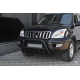 Низкий кенгурятник WT003 Черный (нержавейка) для Toyota Land Cruiser Prado 120 2002-2009 гг