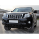 Кенгурятник WT003 Черный Нержавейка для Toyota Land Cruiser Prado 150 2009-2023 гг