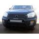 Кенгурятник WT003 Черный Нержавейка для Toyota Rav 4 2001-2005 гг