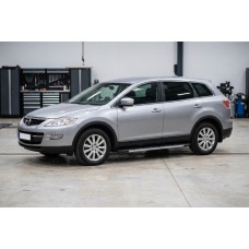 Боковые Подножки Duru (2 шт., Алюминий) для Mazda CX-9 2007-2016 гг