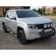 Кенгурятник WT003 Черный Нержавейка для Volkswagen Amarok 2010-2022 гг
