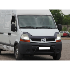 Передня дуга WT003 Black (нерж.) для Opel Movano 2004-2010 рр