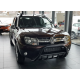 Кенгурятник без надписи WT003 Черный (нерж.) для Renault Duster 2008-2017 гг