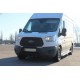 Кенгурятник WT003 Черный (Нержавеющая сталь) для Ford Transit 2014- гг