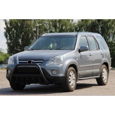 Кенгурятник WT003 Black (нерж.) для Honda CRV 2001-2006 рр