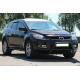 Передняя защита WT003 Черная (Нержавейка) для Mazda CX-7 2006-2012 гг