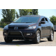 Передняя защита WT003 Черная (Нержавейка) для Mazda CX-7 2006-2012 гг