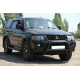 Кенгурятник WT003 Черный Нержавейка для Mitsubishi Pajero Sport 1996-2007 гг