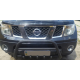 Кенгурятник WT003 Черный Нержавейка для Nissan Navara 2006-2015 гг
