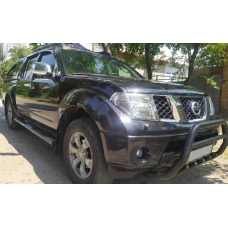 Кенгурятник WT003 Black (нерж) для Nissan Pathfinder R51 2005-2014 рр