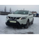 Кенгурятник WT003 Черный Нержавейка для Nissan Qashqai 2014-2021 гг