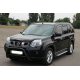 Передняя защита WT003 Черная (Нержавейка) для Nissan X-trail T31 2007-2014 гг