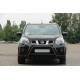 Передняя защита WT003 Черная (Нержавейка) для Nissan X-trail T31 2007-2014 гг