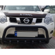 Передняя защита WT003 Черная (Нержавейка) для Nissan X-trail T31 2007-2014 гг
