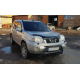 Передняя защита WT003 Черная (Нержавейка) для Nissan X-trail T31 2007-2014 гг