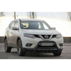 Кенгурятник WT003 Черный Нержавейка для Nissan X-trail T32/Rogue 2014-2021 гг