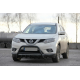 Кенгурятник WT003 Черный Нержавейка для Nissan X-trail T32/Rogue 2014-2021 гг
