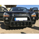 Кенгурятник WT004 Черный (Нержавейка) для Hyundai Tucson JM 2004- гг