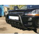 Кенгурятник WT004 Черный (Нержавейка) для Hyundai Tucson JM 2004- гг
