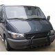 Передняя защита WT003 Черный (2000-2006, Нерж. сталь) для Ford Transit